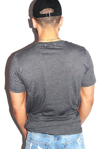 Into Cuddling Tee-Charcoal