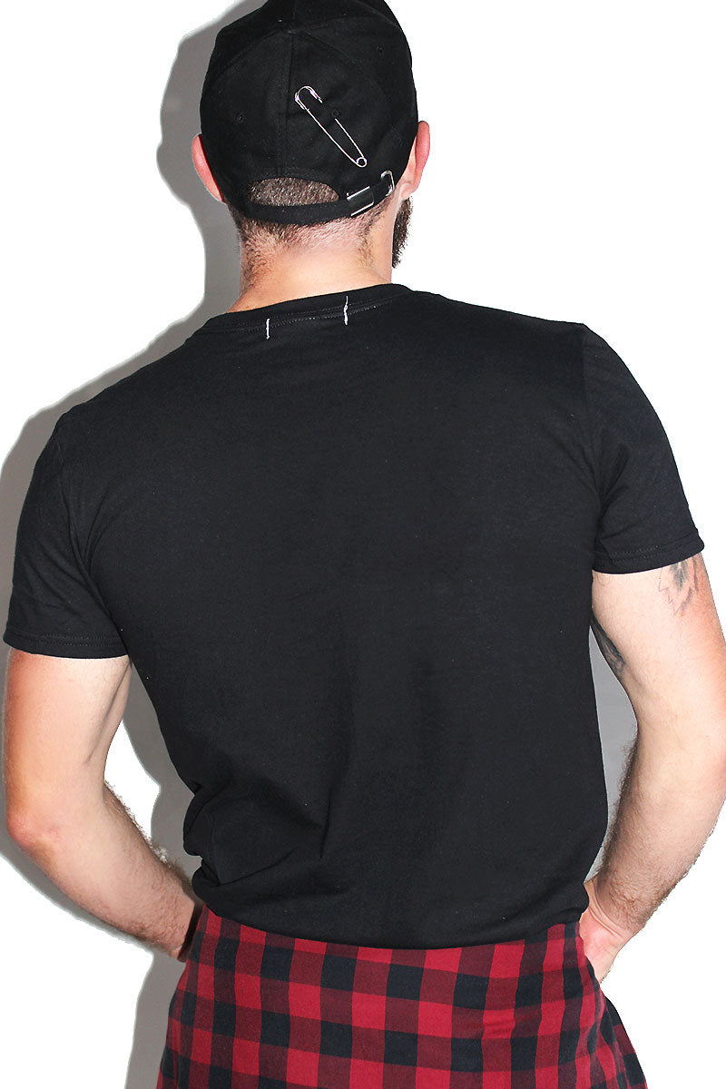 Butt Slut Tee-Black