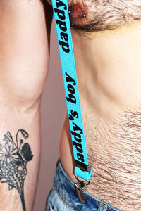 Daddy's Boy Suspenders - Blue