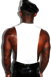 Devil's Food Cakes Low Arm Shedder Tank- White