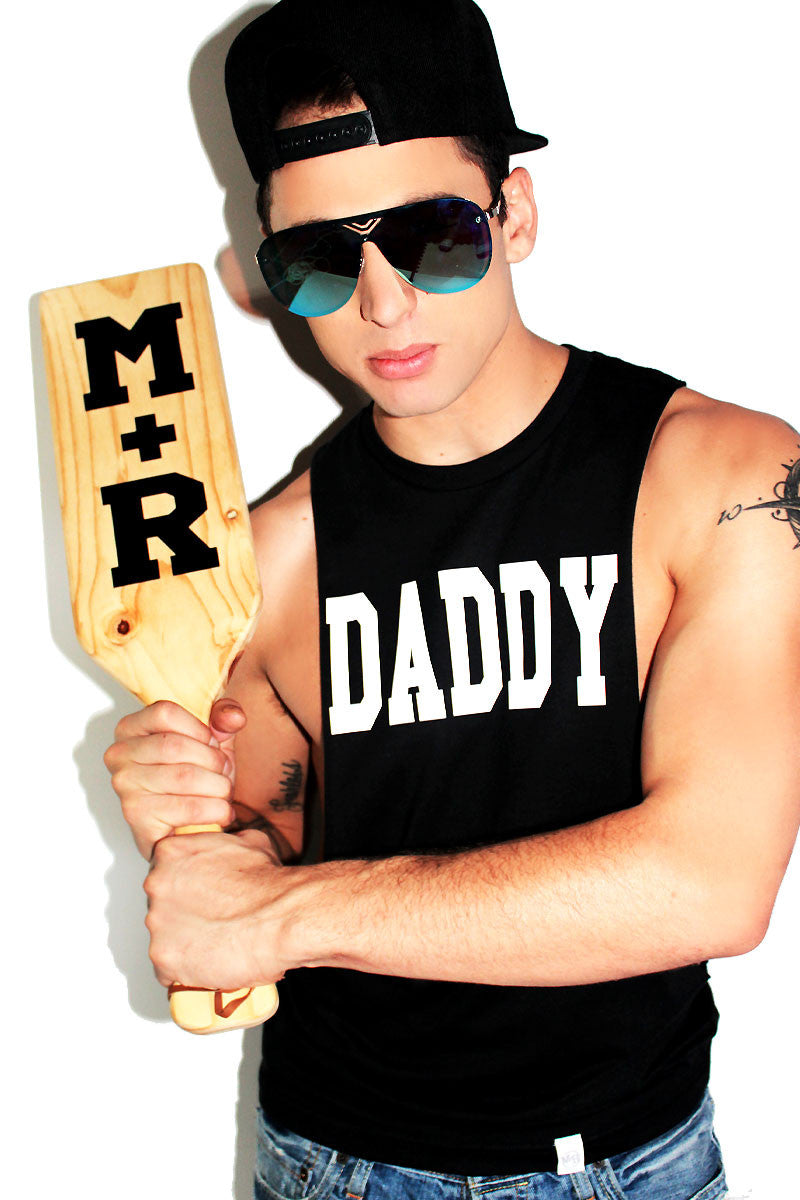 Daddy Low Arm Tank- Black