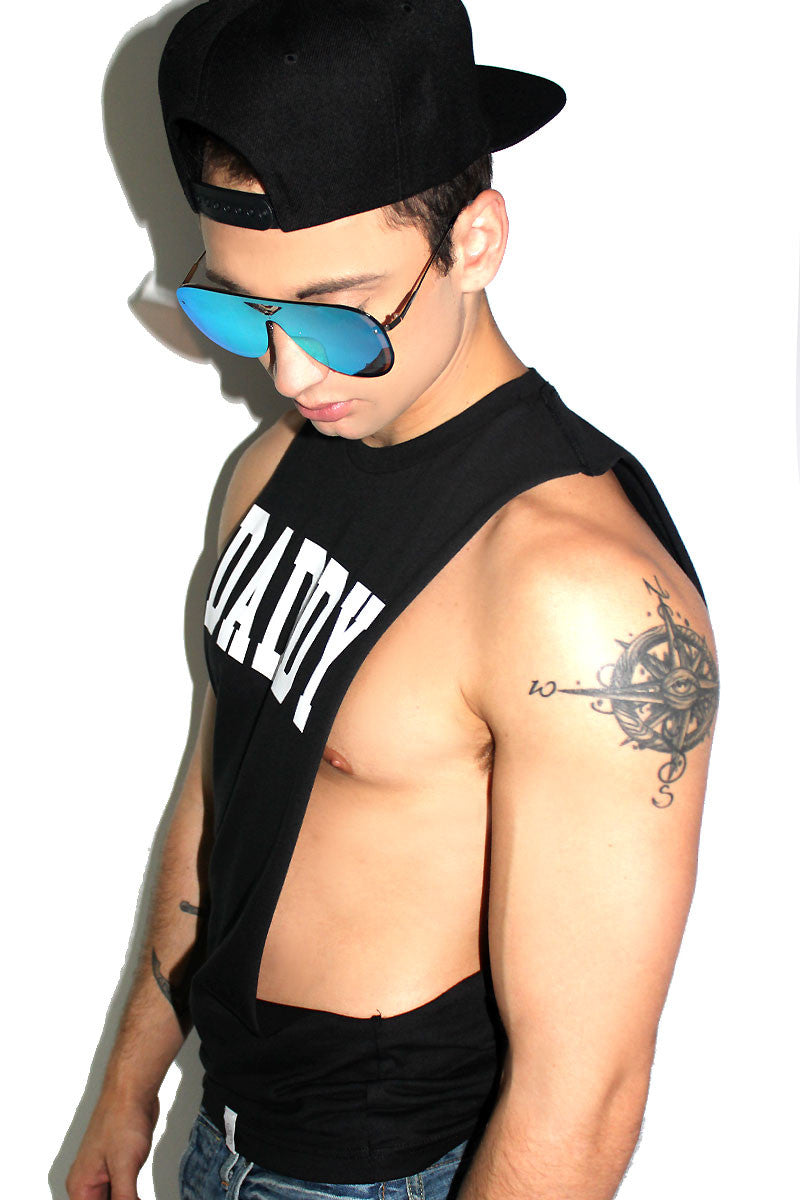 Daddy Low Arm Tank- Black