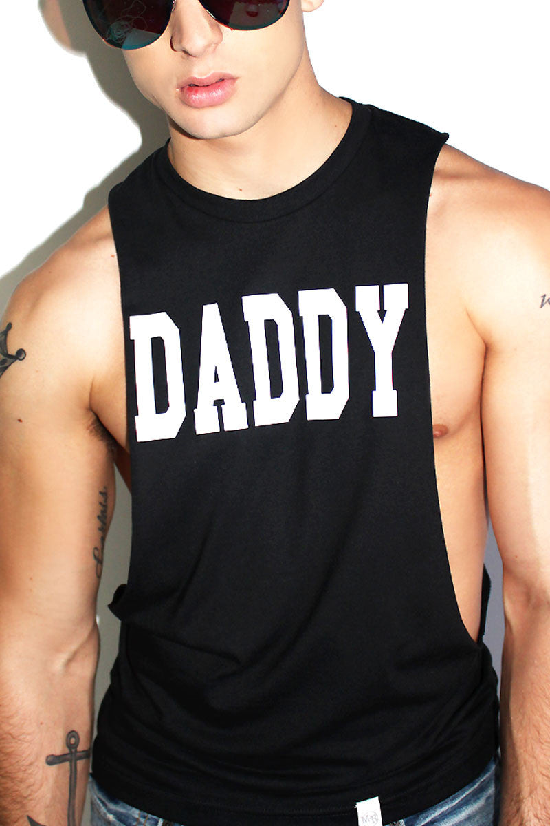 Daddy Low Arm Tank- Black