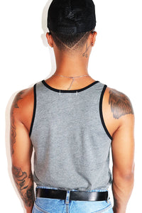 Makin' Daddy Moves Racerback Tank-Medium Charcoal