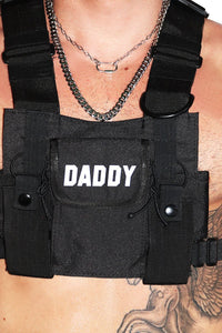 Daddy Utility Harness Bag- Black