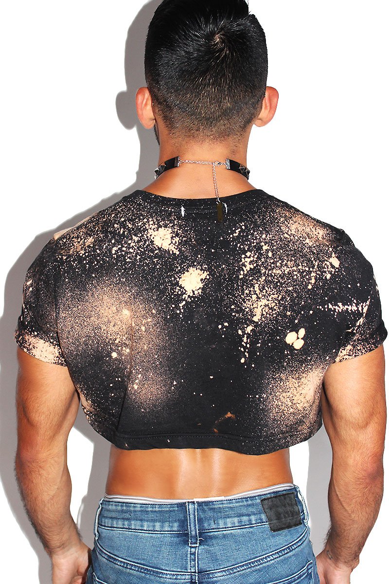 Dark Sided Extreme Crop Tee- Black