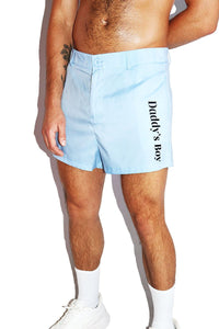 Daddy's Boy Club Shorts- Sky Blue