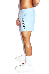 Daddy's Boy Club Shorts- Sky Blue