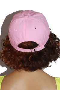 Demi Girl Dad Hat -Pink