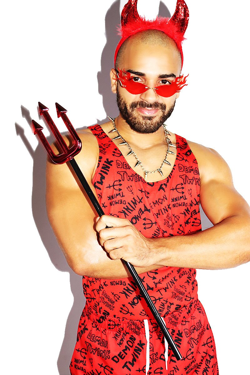 Demon Twink All Over Print Racerback Tank- Red – Marek+Richard