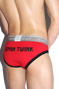 Demon Twink Bikini Brief- Red