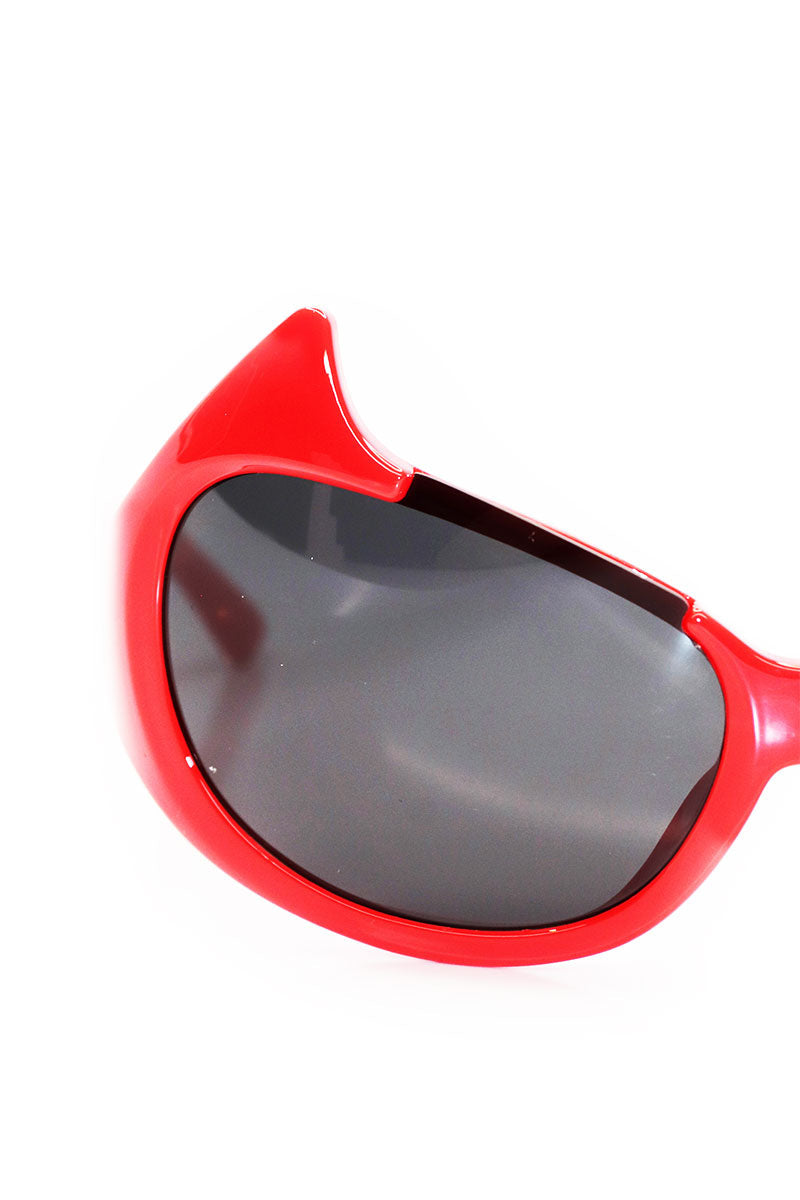 Devil Horns Sunglasses- Red