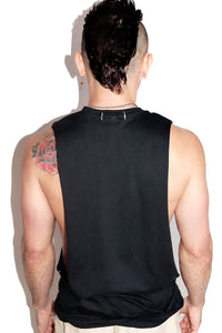 Dick Pix Low Arm Shredder Tank- Black