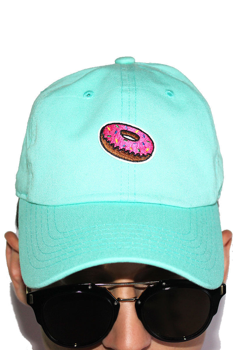 Donut Dad Hat- Teal
