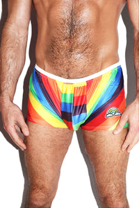 Gay Fun Shorty Shorts- Multi