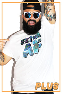 PLUS: Extra AF Tee- White