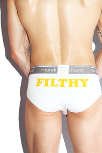 Filthy Brief- White