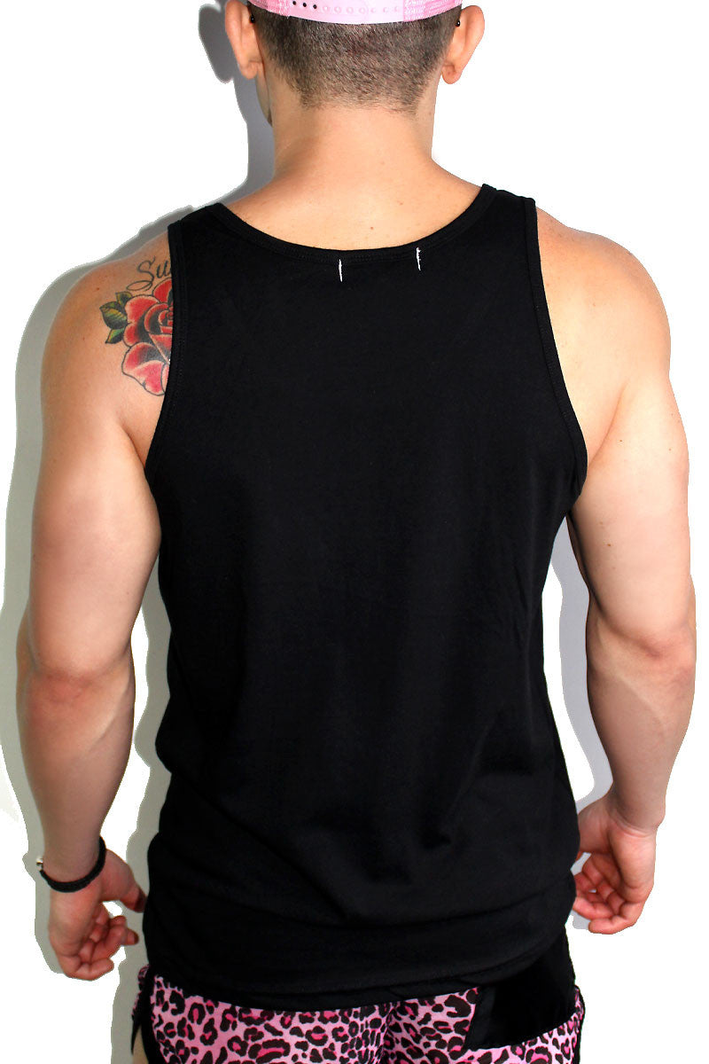 Fit Fish Racerback Tank- Black