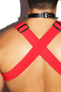 Eternal Fire Tank Harness- Red