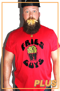 PLUS: Fries B4 Guys Tee- Red