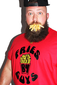 PLUS: Fries B4 Guys Tee- Red