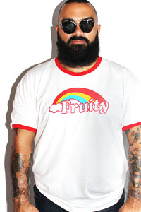 PLUS: Fruity Ringer Tee-White