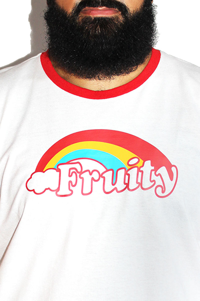 PLUS: Fruity Ringer Tee-White