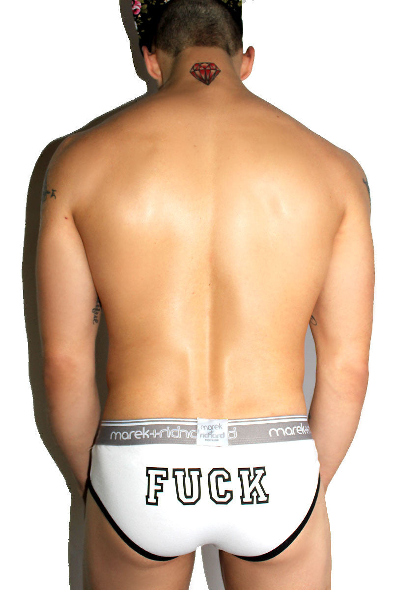 Fuck Brief- White
