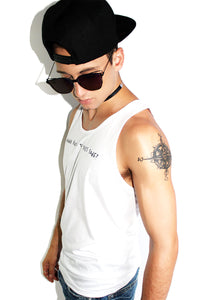 Fuck To This Song Racerback Tank- White