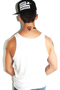 Fuck To This Song Racerback Tank- White