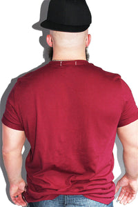 PLUS: Furry AF Tee - Burgundy
