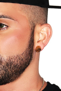 Spike Cone Single Earring- Gold