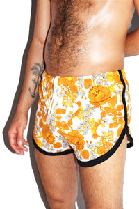 Kitchy Bitch Running Shorts- Gold