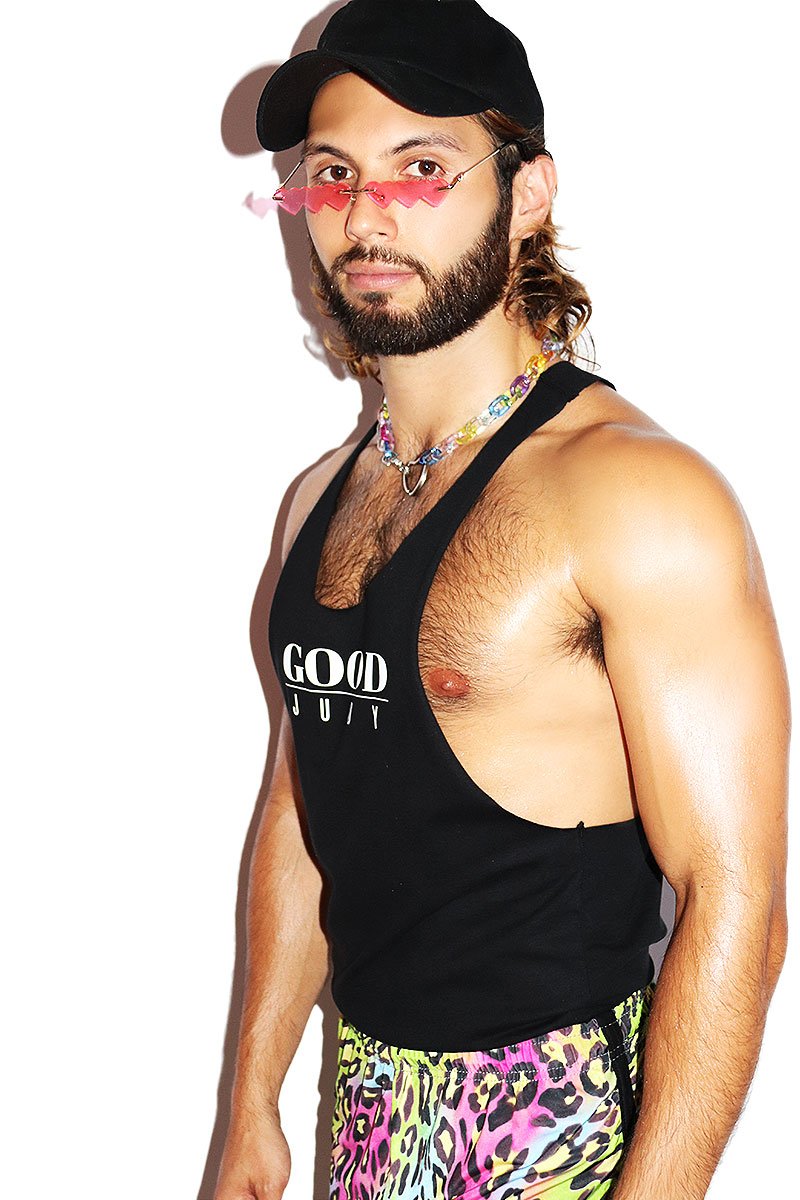 Good Judy String Tank- Black