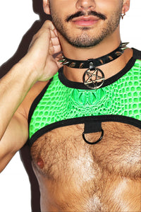 Swamp Monster Tank Harness- Green