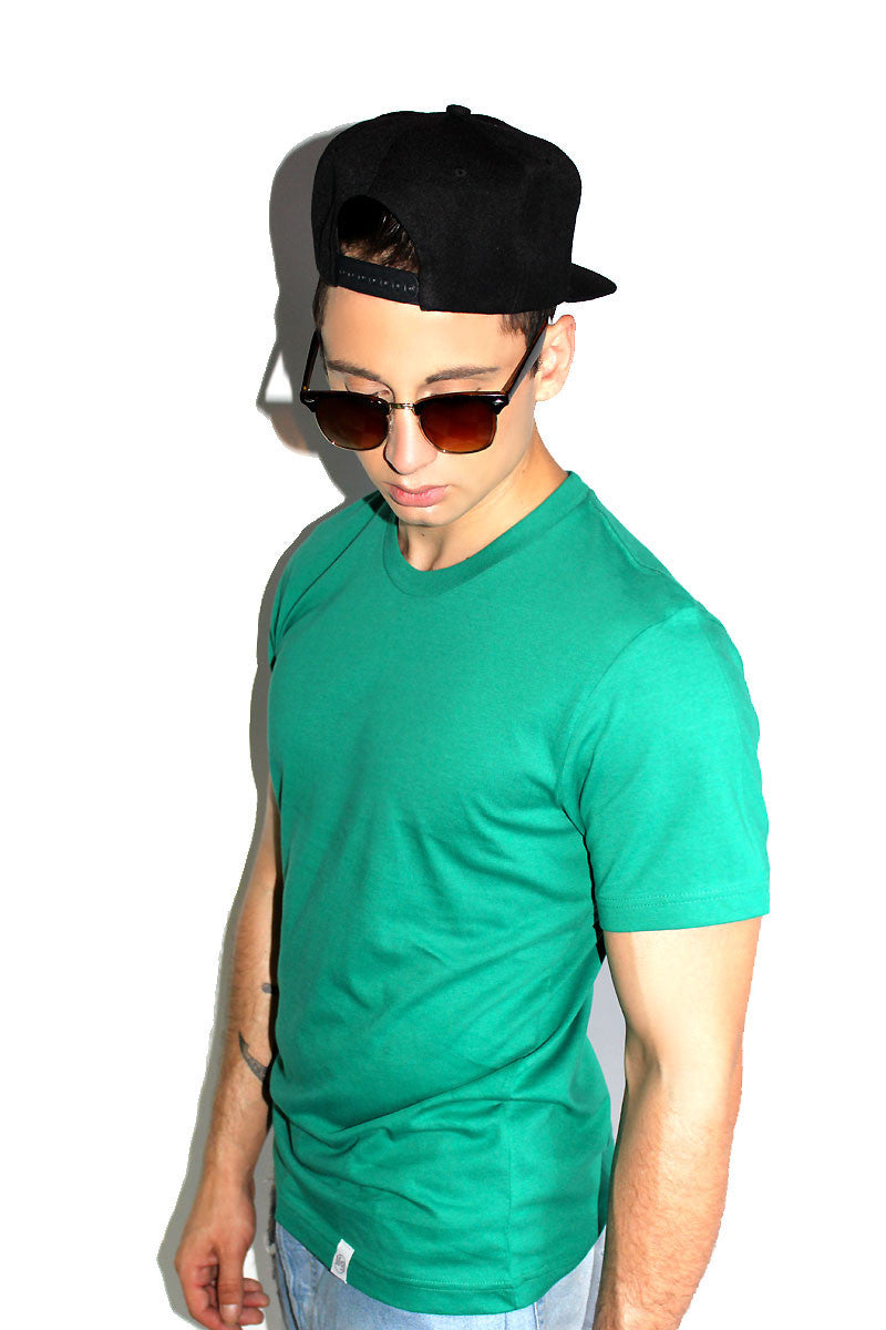 Core Crewneck Tee-Green