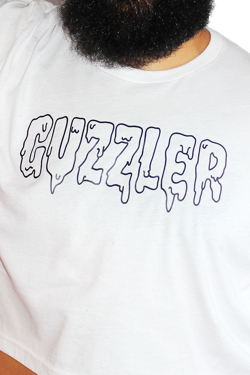 PLUS: Guzzler Crop Tee- White