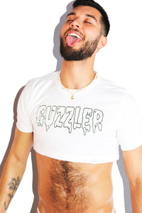Guzzler Extreme Crop Tee- White