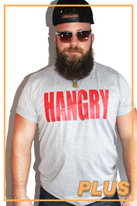 PLUS: Hangry Tee-Grey