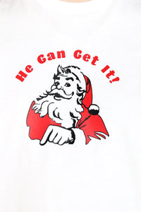 He Can Get It Low Arm Tank- White