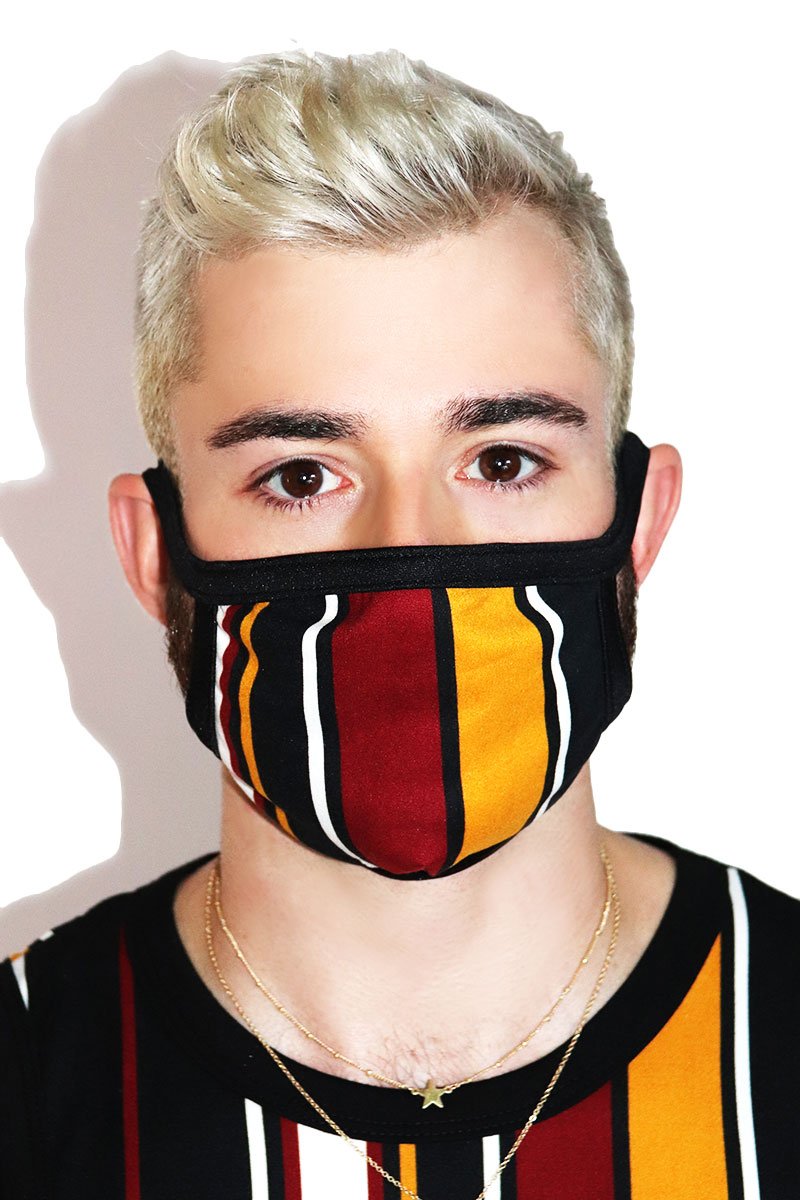 Heritage Face Mask- Black