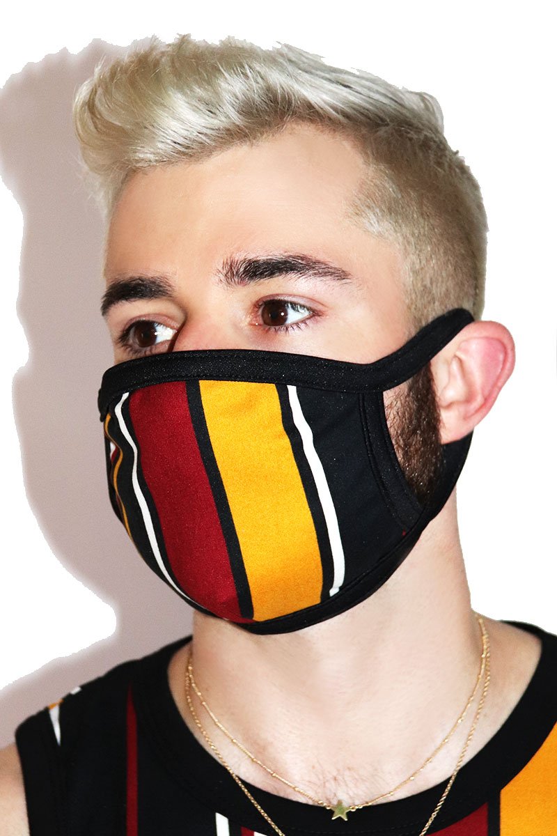 Heritage Face Mask- Black