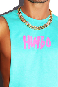 Himbo Low Arm Shredder Tank- Teal