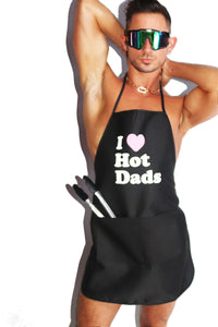 Hot Dads Apron- Black
