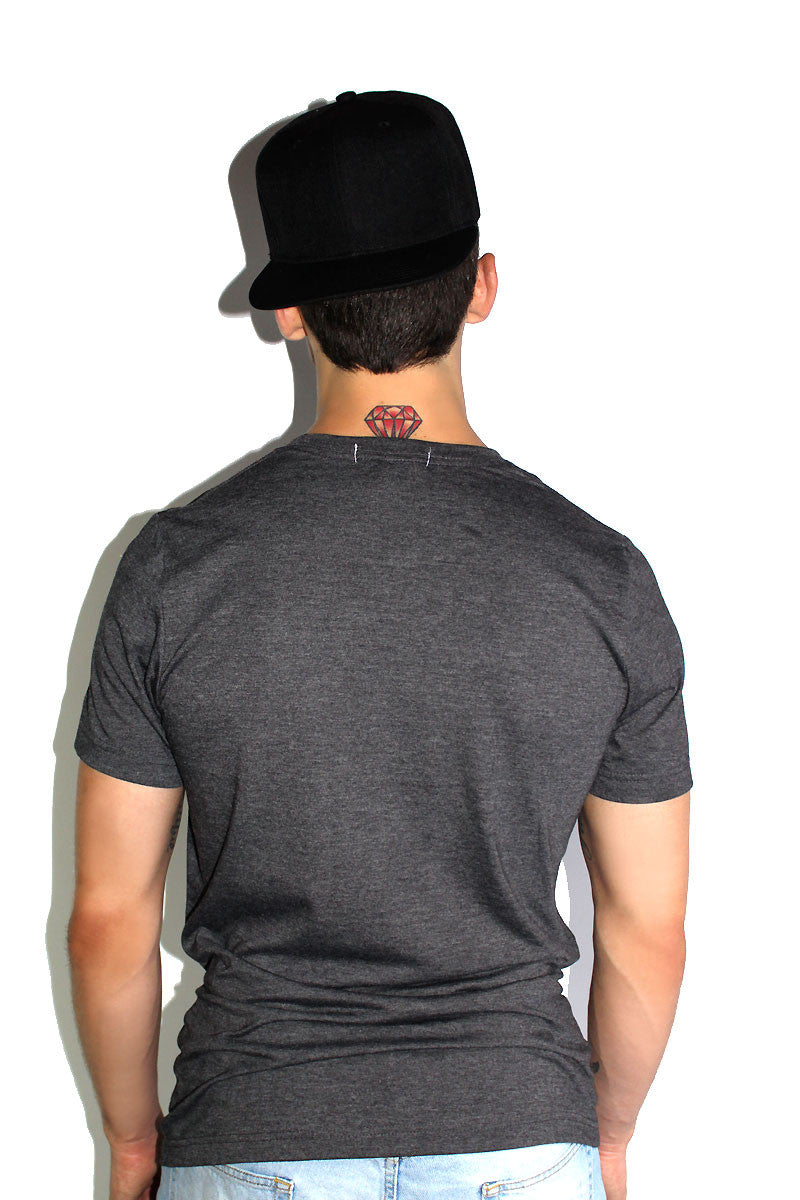 Core Crewneck Tee- Dark Charcoal
