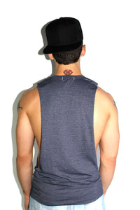 Core Shredder Tank-Navy Heather