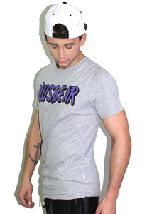 Husbear Tee- Grey