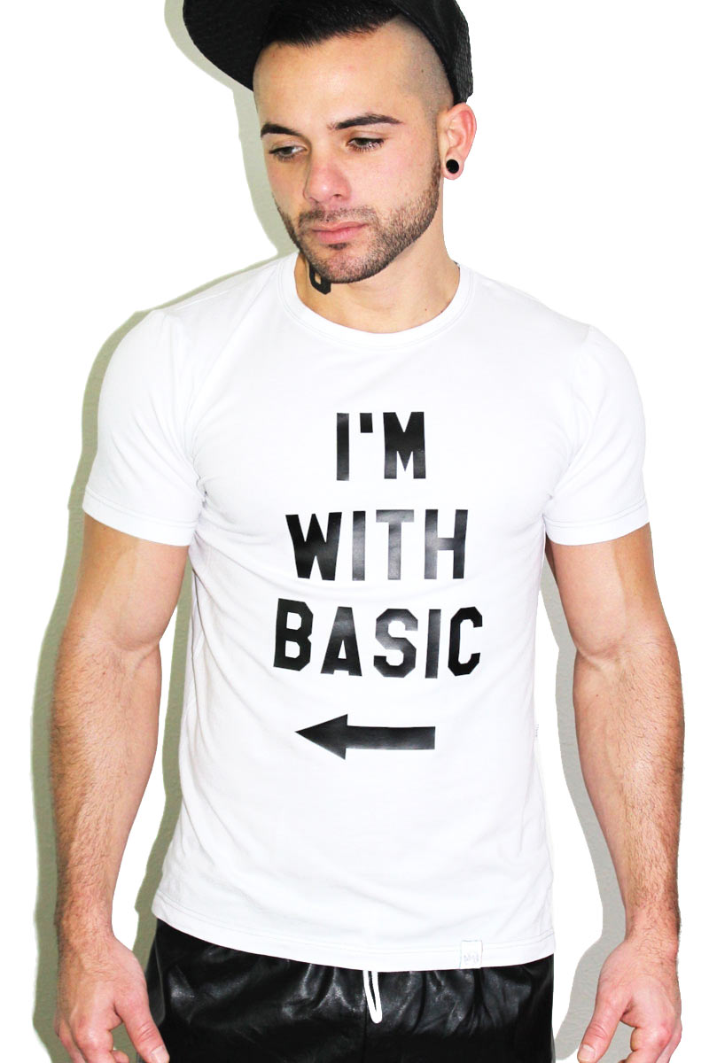 I'm with Basic Tee- White