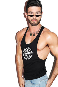 Just a Hole Sir String Tank- Black