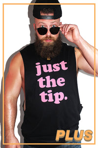 PLUS: Just The Tip Low Arm Shredder Tank- Black